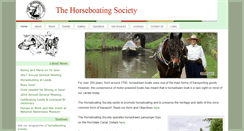 Desktop Screenshot of horseboating.org.uk
